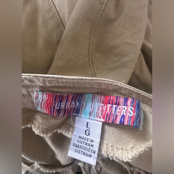 UO Chandler linen strappy back jumpsuit - Picture 6 of 8